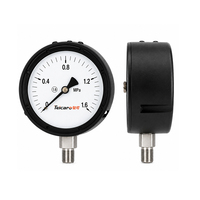 Phenolic Safety Pressure Gauge High Precision Industrial Pressure Meter with Anti-Vibration Design for Oil & Gas Industry