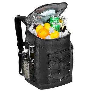 fashion ice box cooler backpack 36 can thermos insulated picnic cooler backpack bag