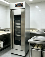 Boîte de Fermentation 16 Plateaux / Étuve de Fermentation pour Pain / Étuve de Pousse de Pâte / Équipement de Boulangerie Professionnel Adapté aux Restaurants