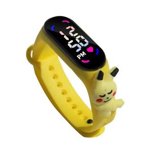 Bracelet électronique en silicone <span class=keywords><strong>Mickey</strong></span> pour enfants, <span class=keywords><strong>montre</strong></span> sport LED rétro rouge, affichage numérique, pour filles et femmes, étanche, tendance - Product Image 5