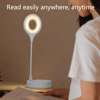 Lampe de bureau LED intelligente à commande vocale, protection des yeux, lecture, lampe de nuit USB, lumières intelligentes