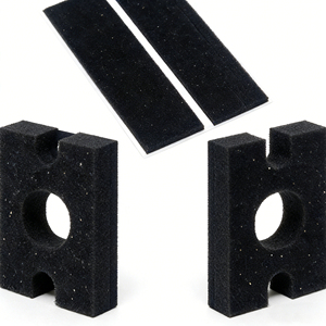 Custom Adhesive <b>Cushion</b> <b>Padding</b> CR PU Foam Damping Pad Isolation Pad for Electronic Devices Mobile Phones Computers - Product Image 1