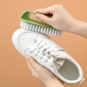 Cepillo para Zapatos de Cerdas Rígidas y Ligeras de Color Caramelo, Cepillo de Nylon para Ropa y Zapatos con Mango de PP, Verano 2017 - Product Image 4