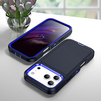 Meilleure vente 3 couches antichoc TPU PC housse de téléphone pour iPhone 14 15 16 Plus Pro Max pour iPhone 17 Air Pro Max étuis de téléphone portable