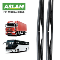 Balais d'essuie-glace universels pour camions lourds, autobus et poids lourds avec cadre métallique antirouille et caoutchouc naturel – Approvisionnement direct usine