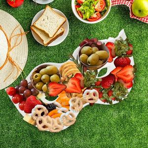 Boîte de rangement en forme de masque en mache, lavable, pour bonbons gélifiés, pour Halloween, Carnaval, Purim - Product Image 1