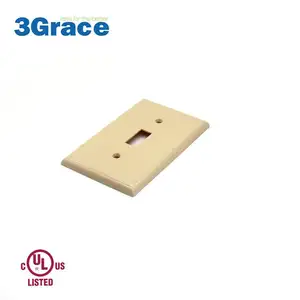 U L Listed Decorative switch face cover plate wall plate for GFCI outlet receptacle