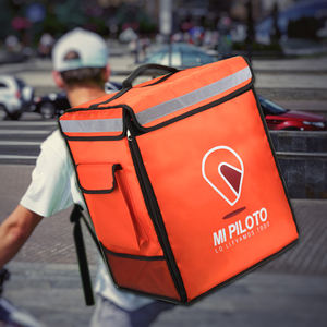 Вместительные коммерческие сумки для переноски пищи, терморюкзак с изоляцией для пиццы, мотоциклетная сумка для доставки - Product Image 2