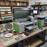 Impresora Portátil Multifuncional KAIOU XP600 UV DTF, Impresión CMYK+W+V, 40x60cm, para Artículos Promocionales, Fundas de Teléfono, Llaveros, Acrílico