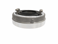 Adaptateur réducteur de tuyau d'incendie en aluminium DIN Storz DN80 à DN65 pour l'alimentation en eau des opérations anti-incendie - Usine OEM HONGAN