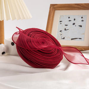 Tienda de flores Farn de cola de pez de gama alta para invitaciones de boda Ramos de novia Cinta para envolver regalos - Product Image 3