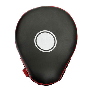 Almohadillas de enfoque de punzonado a precio barato al por mayor anuncios de entrenamiento de boxeo almohadilla de enfoque de cuero genuino de la mejor calidad a la venta - Product Image 4