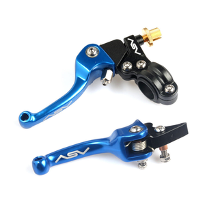 Palanca de Freno y Embrague de Aleación de Aluminio <span class=keywords><strong>ASV</strong></span> Compatible para Modificación/Actualización de Motocicletas Todoterreno - Product Image 6