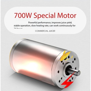 เครื่องคั้นน้ำผลไม้แบบแรงเหวี่ยง Mond.uk 700W สำหรับใช้ในเชิงพาณิชย์ คั้นผลไม้ทั้งลูก แยกกากอัตโนมัติ เหมาะสำหรับโรงแรม ร้านอาหาร บริการจัดเลี้ยง และร้านกาแฟ - Product Image 4