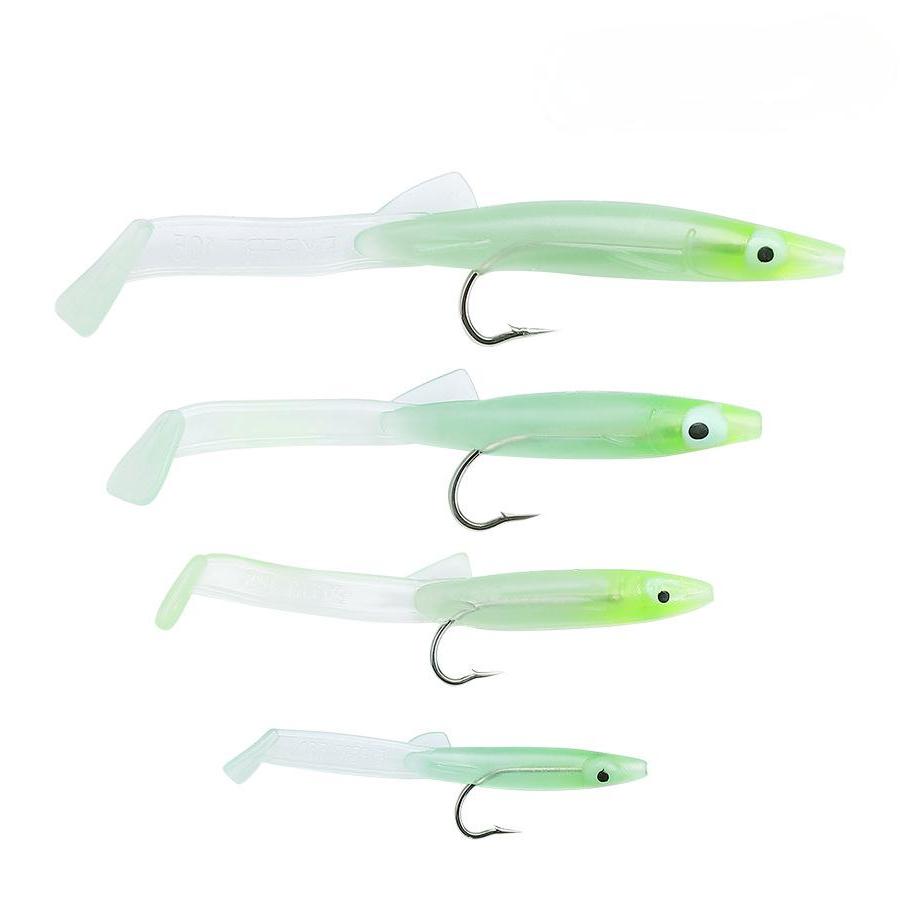 OEM Soft Fishing Lure Eel Silicone Artificial Bait 55mm-105mm