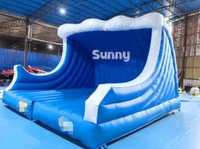 Certificat WINSUN simulateur de planche de surf mécanique jeux de sport vague gonflable Double planches de surf manèges Double jeu de rodéo