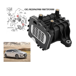 Citroën Peugeot pour Ford 2.0 Diesel Accessoires Pièces Soupape de recirculation des gaz d'échappement 9820965980 <span class=keywords><strong>Refroidisseur</strong></span> et boîtier <span class=keywords><strong>EGR</strong></span> Moteur de voiture - Product Image 1