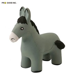 Pelotas Antiestrés de Espuma PU con Forma de Burro, Juguetes Promocionales - Product Image 1