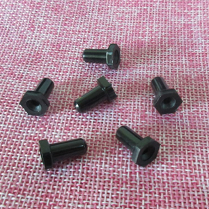 Tuercas de <span class=keywords><strong>remache</strong></span> hexagonales de plástico negro-Grado industrial para ensamblaje de maquinaria y equipos - Product Image 2