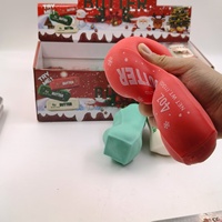 HUIZHEN Briques de construction en argile en forme de briques de beurre de Noël, jouet anti-stress TPR, jouet sensoriel apaisant, cadeau fantaisie pour les 14 ans et plus