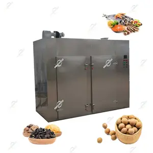 Industrial Fruit Dryer Dehydrator Sausage Mango Moringa Leaves Tea Yam Coffee Bean Drying Machine