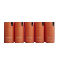 Nouvelle boîte cylindrique Pulida 2026 sur mesure 250g, écologique, pour café/thé en vrac, emballage en papier kraft, tube rond grand format