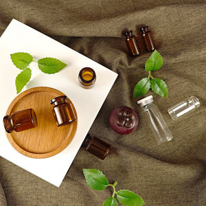 Kualitas tinggi 20ml botol kaca injeksi datar Testosterona <span class=keywords><strong>Vitamin</strong></span> D pengiriman cepat Gratis sumbat karet 5ml 10ml 15ml pilihan - Product Image 6