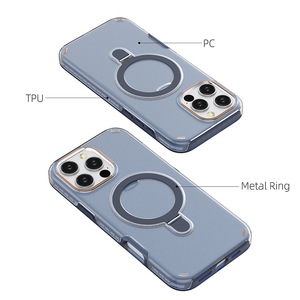 เคสโทรศัพท์มือถือแบบแม่เหล็ก 2-in-1 สำหรับ iPhone 17promax 16 15plus 14pro 13 12 ป้องกันการกระแทก สำหรับ iPhone 17air - Product Image 5