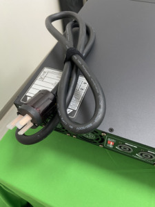 4x1600W 8ohm Gálio Nutride Amplificador de Potência Digital 1.5U Classe D 4 Canais Estágio Linha Matriz Baixo Consumo De Energia 4ohm Metal - Product Image 5