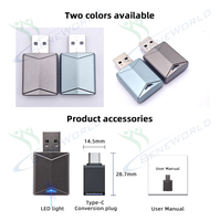 Dongle CarPlay Android Auto filaire et sans fil 2 en 1, fourni par l'usine, connexion automatique rapide, Plug and Play, personnalisation OEM ODM
