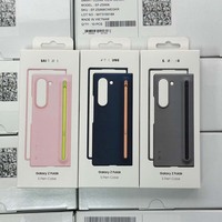 Funda para Samsung Galaxy Z Fold 5 con S Pen de Silicona, Más Modelos para Tecno Phantom V Fold