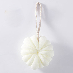 Large Soft Pumpkin <b>Shower</b> Ball Bubble Net Bath Flower Luxury Mesh Loofah Rubbing Bath Towel <b>Shower</b> Flower Wholesale - Product Image 5