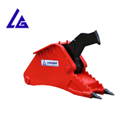 Cisaille hydraulique pour arbres et souches, coupe-racines avec option de rotation à 360 degrés, pour excavatrice de 4 à 35 tonnes PC50 SK60, CE, directement de l'usine