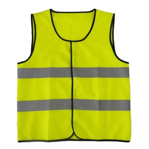 จราจรสีดำคนราคาถูกความปลอดภัยเสื้อกั๊กสะท้อนแสง - Product Image 1
