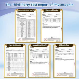 Échantillon gratuit OEM Phycocyanine Blue Majik E6 E18 E25 E40 Poudre de spiruline bleue certifiée biologique à vendre - Product Image 3
