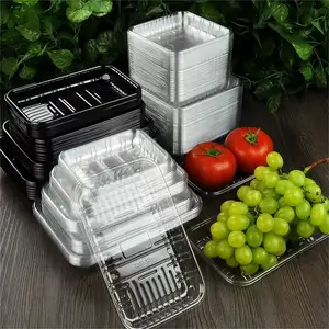 Toptan gıda sınıfı plastik ambalaj kutusu meyve sebze kapları