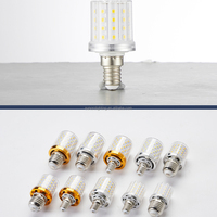 Ampoule LED transparente 16W à économie d'énergie scintillement 6500K/4000K/3000K tricolores E27 Type de base SMD lumière LED Foco ampoule de maïs