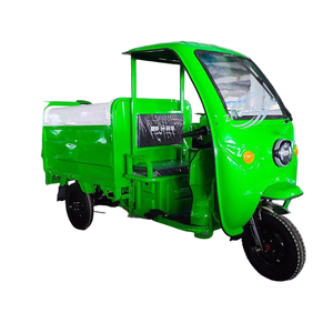 Tricycle électrique sanitaire en acier inoxydable 400L 48V 580W avec éclairage LED et rétroviseur, charge utile 100-200kg, autonomie 50-70km - Product Image 1