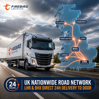 Solution de réduction des coûts pour les envois entrants Amazon FBA de Firebird.Truck.line, pour le réapprovisionnement de gros lots d'inventaire.