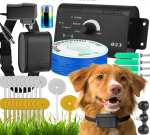 Waterproof Wired Electronic Fence <strong>Dog</strong> Top Electronic <strong>Fencing</strong> Device <strong>Collar</strong> Training Electric Shock <strong>Wireless</strong> <strong>Dog</strong> Fence - Product Image 3
