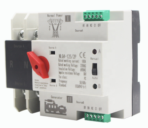 Interruptor de Transferencia Automática de Doble Potencia 2P <span class=keywords><strong>16A</strong></span> a 100A 220V 380V ATS para Generador - Product Image 3