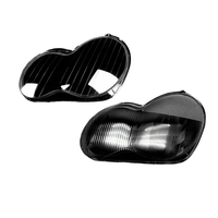 Couvercle de Lentille de Phare de Voiture Transparent pour Mercedes Classe C W203 2004 2005 2006, Verre de Phare Remplacement Accessoires Extérieurs