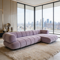 Sofá Chesterfield de Dos Plazas sin Marco, Estilo Francés, con Esponja de Lujo, Diseño Moderno, Sin Estructura de Soporte, para Sala de Estar, Venta Directa de Fábrica