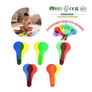 JET OEM Montessori - Juguete Educativo de Madera de 6 Colores, Sintetizador de Tarjetas, Herramienta de Aprendizaje de Colores Primarios para Niños (4-6 Años) - Product Image 1