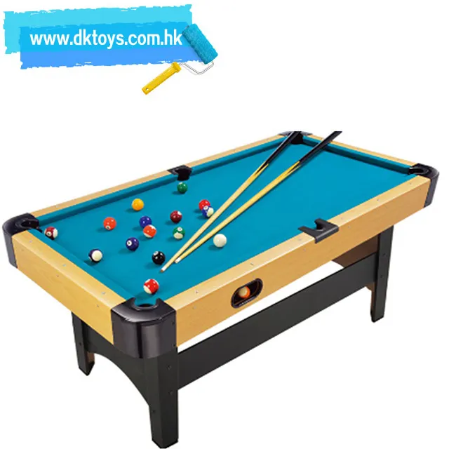 Juguetes de juguete directo mesas de billar Snooker piscina flocado Mini juego interactivo de batalla de mesa para niños