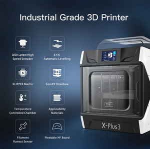 Imprimante 3D <span class=keywords><strong>Qidi</strong></span> <span class=keywords><strong>Tech</strong></span> X-Plus 3 avec volume d'impression de 280*280*270 mm - Product Image 2