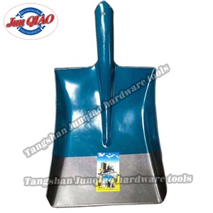 Hochwertiger russischer quadratischer Schnees chaufel aus Kohlenstoffs tahl S504 Arten von Spatens chaufeln Farm Tools Russischer Schaufel kopf 50Mn Stahls chub