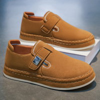 Nouvelles Chaussures Décontractées Homme Printemps 2026 – Élégantes, Polyvalentes, Confortables, Simples, Légères, Respirantes, Mocassins et Baskets Solides à Enfiler en PU