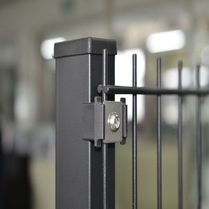 Panel de alambre doble Panel soldado Acero Ornamental Popular Unidad de puerta de valla - Product Image 6