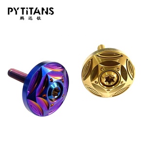 Venta Directa de Fábrica, Tornillos de Titanio Gr5, Kit de Tornillos para Motocicleta, Tornillo de Pedal, Espaciador, Tuerca, Arandela, Cubierta M6 - Product Image 3